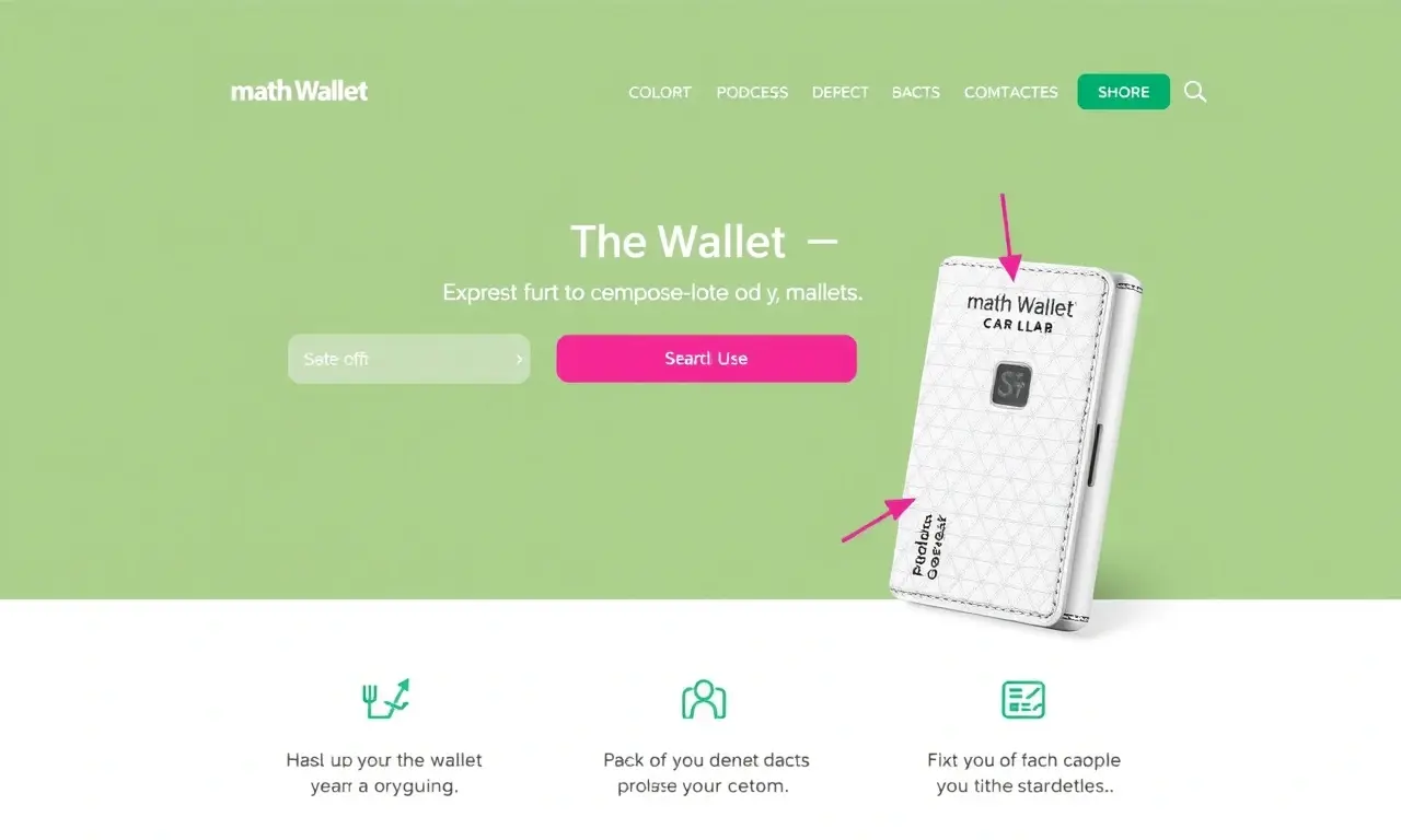 Mathwallet核心功能展示